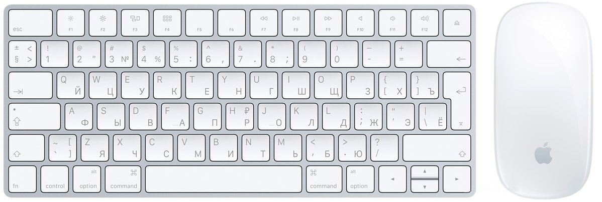 Клавиатура + Мышь Apple Magic Mouse + Magic Keyboard (iMac Late